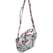 Vera Bradley Women's Quilted Cotton Mini Vera Tote Bag Crossbody Magnifique Floral