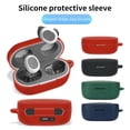thumbnail image 1 of SUSUchens - Funda protectora para auriculares de silicona suave anticaídas, compatible con Bluetooth, con gancho para SoundPEATS TrueFree 2, 1 of 8