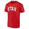 thumbnail image 2 of Men's Red Utah Utes Basic Arch T-Shirt, 2 of 3