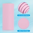 thumbnail image 3 of Uxcell 197"x3.9" Papel tapiz rosa suave, papel tapiz autoadhesivo de pelar y pegar, papel contact de color sólido de vinilo decorativo para cubrir paredes, 3 of 7