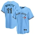 thumbnail image 1 of Maillot Réplique Domicile Bleu Poudre pour Hommes Bo Bichette Toronto Blue Jays, 1 of 3