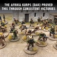 thumbnail image 2 of Wargames Delivered - Bolt Action Afrika Korps Support Group 28mm Miniatures - 10 Infantry, 1 DAK HQ, 1 MMG Team, 1 8th Army Medium Mortar, Digital Bundle-Action Figures Model Kits by Warlord Games, 2 of 6