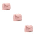 thumbnail image 1 of fastboy Large Capacity Cosmetic Storage Bag - Store All Makeup In One Place Choose Multiple Colors across pattern pink 3Set, 1 of 6