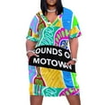 thumbnail image 2 of Sonidos de Motown Vestido suelto con bolsillos Vestido de mujer Vestido Verano 2025 Mujeres Fiesta Vestidos elegantes de mujer Venta, 2 of 7