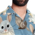 thumbnail image 5 of Tmall Men's Short Sleeve Beach Shirts Hawaiian Button Down Casual Summer Printed Unisex Top, 5 of 6