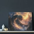 thumbnail image 3 of Lsque Mythical Serpent Mountain Sunrise Print Wall Art – Decorative Picture for Living Room, Bedroom, and Office (Horizontal), 3 of 6