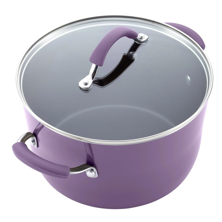 Rachael Ray 12 Piece Cookware Set - Purple Reviews 2023