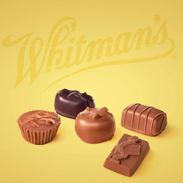 Whitman's Large Candy Assortment - Sampler Gift Box of Milk