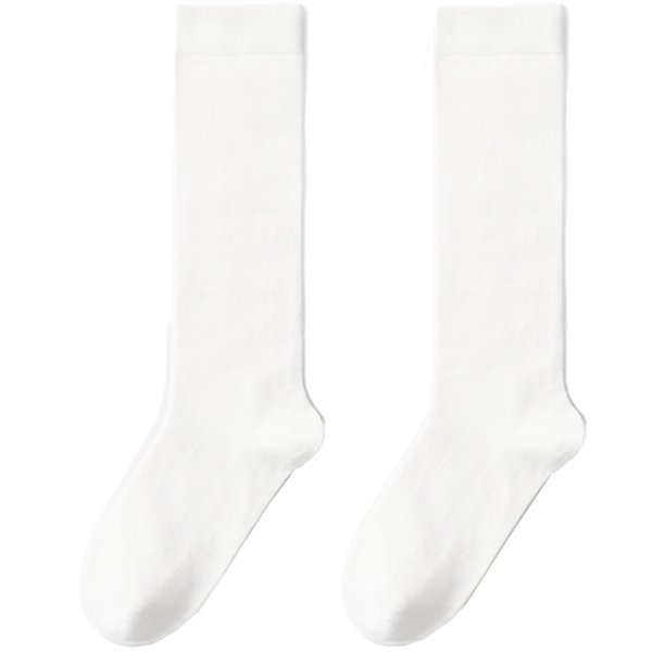 Calcetines de compresión graduada hasta la rodilla para mujer, calcetines de tubo alto y delgado de tubo largo - 1 par