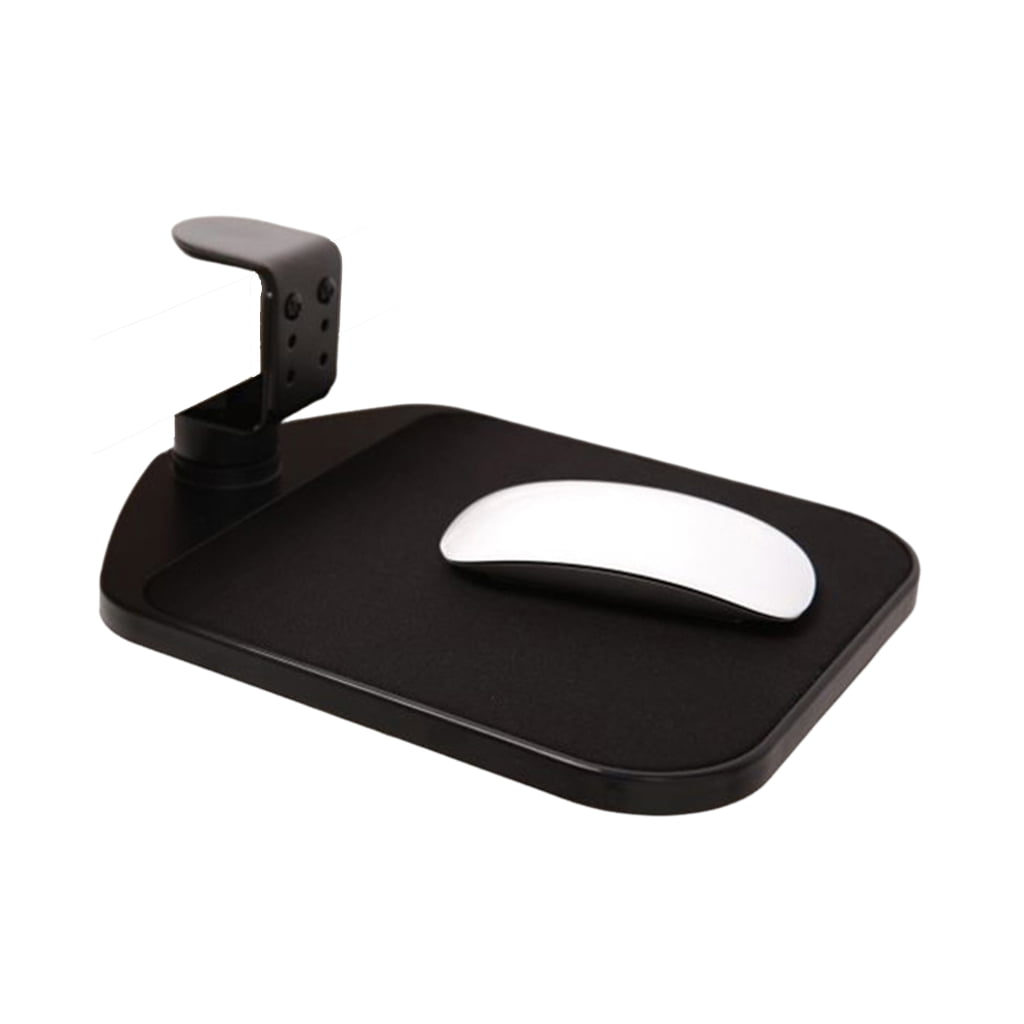 tegongse Sturdy Rubber Pad Keyboard Tray Clamp On Desk With 360 Degree Rotation for Enhances Productivity In Office Supplies