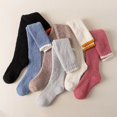 thumbnail image 2 of Calcetines altos para mujer, otoño e invierno, posparto, forro polar, calcetines gruesos por encima de la rodilla, terciopelo coral, tubo largo, calcetines para dormir, mes 11, calcetines de, 2 of 5