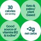 thumbnail image 3 of Organic Roasted Seaweed Sheets, Sea Salt, Keto, Vegan, Gluten Free, Great Source of Iodine and Omega 3’s, Healthy On-The-Go Snack for Kids & Adults, #1 Sea Salt, 0.17 Ounce (Pack of 20), 3 of 5