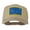Khaki, variant on Alaska State High Profile Patch Cap - White OSFM