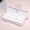 White, variant on Pencil Box Portable Double-sided Open Pencil Case, Large Capacity Student Desktop Stationery Box