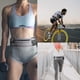 thumbnail image 3 of Riñonera Deportiva Running Elástica Impermeable Rosa Gris Reflectante para Hombre y Mujer, 3 of 8