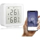 thumbnail image 1 of Sensor de temperatura inalámbrico WiFi, termómetro higrómetro digital LCD, sensor inteligente de temperatura y humedad TUNC Sencillez, 1 of 5