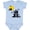 AE-Light Blue, variant on Inktastic Halloween Haunted House Witch and Bats Boys or Girls Baby Bodysuit