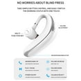 thumbnail image 6 of Bluetooth Headset V5.0 Wireless Bluetooth Earpiece, Fit Your Both Ear, Handsfree Headset with Noise Cancelling Mic, Compatible with iPhone and Android (White), 6 of 9