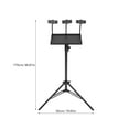 thumbnail image 2 of HEMOTON 1 Set Projector Stand Laptop Stand Projector Tripod Tray Holder with Phone Holder, 2 of 8