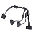 thumbnail image 1 of Riwesomey Cable adaptador OBDII de 16 pines con interruptores, convertidor de cable divisor de vehículo, conector de conversión, herramienta de Vehículos, repuestos y accesorios Mis Riwesomey VI021699-00B, 1 of 6