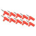 thumbnail image 4 of Solderless Banana Plug Lantern Banana Plug Banana Socket 10Pcs Solderless Banana Plug ABS Brass Lantern Open Screw Bananas Connectors For Inverters 4mm, 4 of 8
