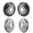 thumbnail image 1 of Genius Front Rear Disc Brake Rotors Drums Kit for Car 2011-2012 Volkswagen Jetta with 280mm Diameter Rotor KG-101460, 1 of 11