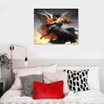 thumbnail image 4 of Nawypu Soul Carried to Heaven Posters Office Canvas Wall Art Decor Artworks for Living Room Bedroom Kitchen Framed, 4 of 4