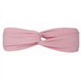thumbnail image 1 of Banda para el cabello tejida con estilo para mujer, banda para el cabello deportiva cruzada elástica de Color sólido, cinta para el cabello absorbente para el sudor para lavado de cara y maquillaje, 1 of 6