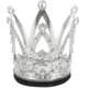 thumbnail image 1 of Crown Helmet Accessory Rhinestone Crown Helmet Decoration Ski Helmet Decoration for Women, 1 of 2