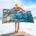 thumbnail image 5 of Premium Summer Beach Towel - Ultra Soft & Absorbent Fine Fiber, Quick-Drying Lightweight Towel for Pool, Beach, Picnic, Outdoor Adventures, Compact & Portable Travel Towel with Unique Design, 5 of 5