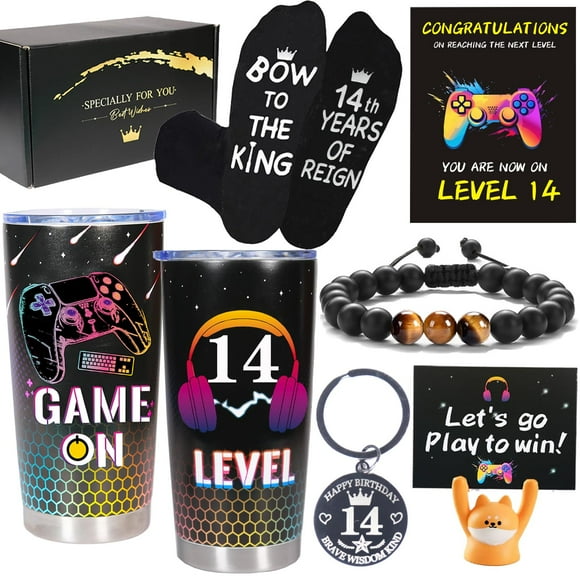 Set de Regalo Carselage para Niños Gamer en su 14º Cumpleaños