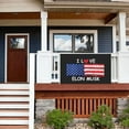 thumbnail image 6 of Pyd Thank You Elon M-usk 2025 Flag 3X5FT for Outdoor,Elon M-usk Flags College Dorm Room Decor Indoor Flag,Man Cave Frat Wall Banner,Double Stitched, with Strong Brass Grommets. (love 3ply, 2X3), 6 of 6