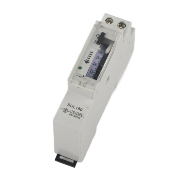 Interruptor Temporizador, Interruptor Temporizador De Seguridad Y Confiabilidad De Apariencia Hermosa Con Manual En Inglés Para Trabajadores Para Controlar Cualquier Dispositivo