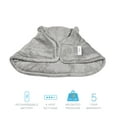 thumbnail image 3 of Pure Enrichment PureRelief Cordless Neck and Shoulder Heating Pad - 4 Heat Settings, 2-Hour Portable Use, 3 lbs of Weighted Pressure, Magnetic Closures, Soft Micromink, & Universal Fit Wide Collar, 3 of 9
