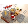 thumbnail image 4 of 2pcs Mini Square Fry Baskets 19*7.5*6.5cm Frying Fries Chips Baskets French Fries Desk Kitchen Cooking Tool, 4 of 4