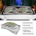 thumbnail image 5 of Disketp Windshield Sun Shade, Car Sun Shade For Front Window Cute Dinosaurs Sunshades Sun Visor Protector Blocks Uv Rays Foldable, 5 of 9