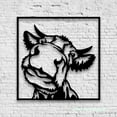 thumbnail image 4 of Craftnamesign Cow Farmhouse Metal Wall Art LED Light, Beef Livestock Sign Home Decor, 4 of 5