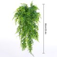 thumbnail image 1 of 2 Pieces Artificial Hanging Plant Portable Decorative Replacement Cafe Office Simulation Lifelike Fake Rattan Ornament, 1 of 9