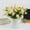 Yellow, variant on Wuztai Small Daisy Artificial Flowers, Realistic Silk Faux Flower Bouquet, Modern Simple Home Decor Wedding Centerpiece Desktop Greenery