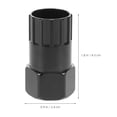 thumbnail image 2 of LEORX 1Pcs Freewheel Lockring Tool for Mountain Bike Cassette Removal High-carbon Steel, 2 of 8