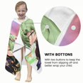 thumbnail image 2 of Fire Emblem Pattern Beach Poncho - Microfiber - Towel - Kids Lightweight And Practical Essential For Beach Vacation, 2 of 6