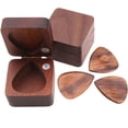 thumbnail image 1 of Under 10 Rack Wooden Pick Box Wooden Guitar Pick Box Contains Wood Guitar Pick Box, 1 of 1