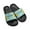 Color 1, variant on Psesaysky Women's Summer Slide Sandals Non-Slip Comfort Stripes Beach Sandals for Big Girls Convenient Lightweight Versatile House Slippers Black Sole Size 5