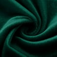 thumbnail image 6 of Women's Elegant Gold Velvet Dress Solid Color Long Sleeve Drop Lapel Ruched Ruffle Design Timeless Formal Casual Daily Party Winter Fall Fashion Outfit Green L, 6 of 9