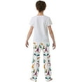 thumbnail image 3 of CROPD Festive Christmas Pajamas Pants Soft Long Pajama Bottoms Lounge Sleep Pants Size S-XL, 3 of 8