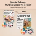thumbnail image 5 of The Honest Company Clean Conscious Diapers® | Up to 100% Leak Protection I Designed to Protect Delicate Skin I Hypoallergenic + Fragrance Free | Beary Cool + Big Trucks, Size 6, 40 Count Club Box, 5 of 11
