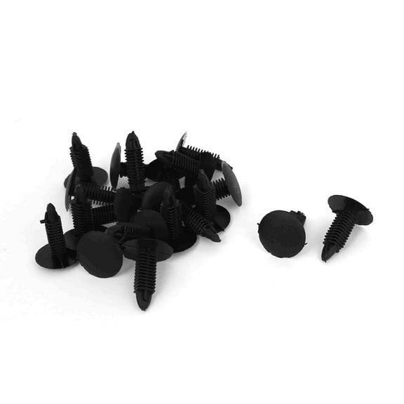 Unique Bargains 20 Pcs Car Screw Fender Body Door Trim Panel Hood Plastic Rivet Fasteners Clips