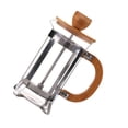 thumbnail image 3 of OFFIGAM 1Pcs Tea Brewing Coffee Brewer Bamboo Material with Filter for Outdoor Leisure Orange, 3 of 8