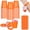 Orange, variant on Disposable Plastic Shot Cups with Wristband for Party Drinks and Serving