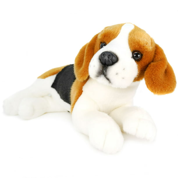 Burkham the Beagle | 12 Inch Stuffed Animal Plush | By Tiger Tale Toys -  
